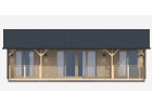 Domek letniskowy MADERA2, 10.0x7.0m 58mm