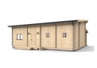 Domek letniskowy MALTA1, 10.0x7.0m 58mm