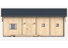 Domek letniskowy MALTA1, 10.0x7.0m 58mm