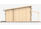 Domek letniskowy MALTA1, 10.0x7.0m 58mm