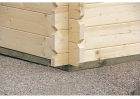 Domek ogrodowy POMM10+, 4.0x3.0m 34mm