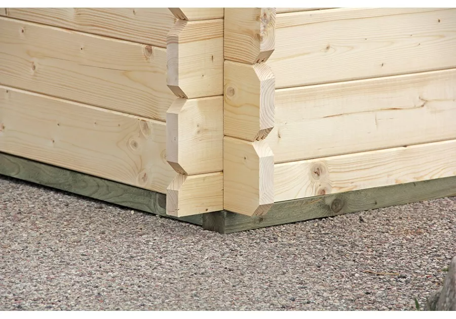 Domek ogrodowy POMM10+, 4.0x3.0m 34mm
