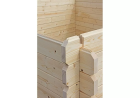 Domek ogrodowy POMM10+, 4.0x3.0m 34mm