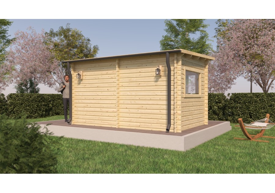 Domek letniskowy BARI9, 4.15x2.60m 44mm
