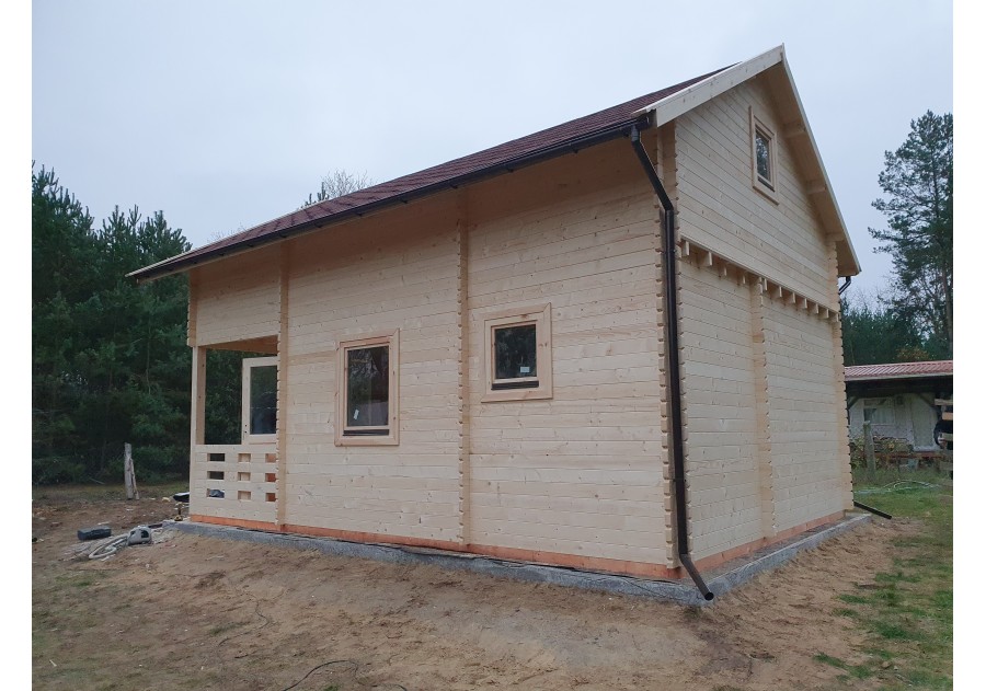 Domek letniskowy IBIZA2 5.0x7.0m 70mm
