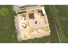 Domek ogrodowy ASTANA, 5.1x3.4m 44mm