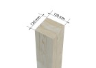 Pawilon handlowy BIANCA83 3.0x3.0m [set 104, seria CONNECT]