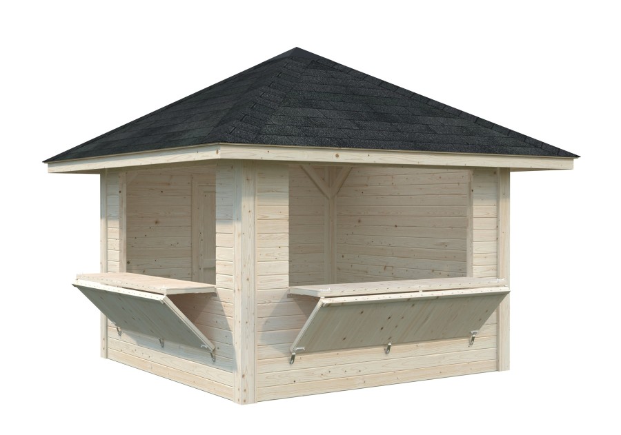 Pawilon handlowy BIANCA83 3.0x3.0m [set 105, seria CONNECT]