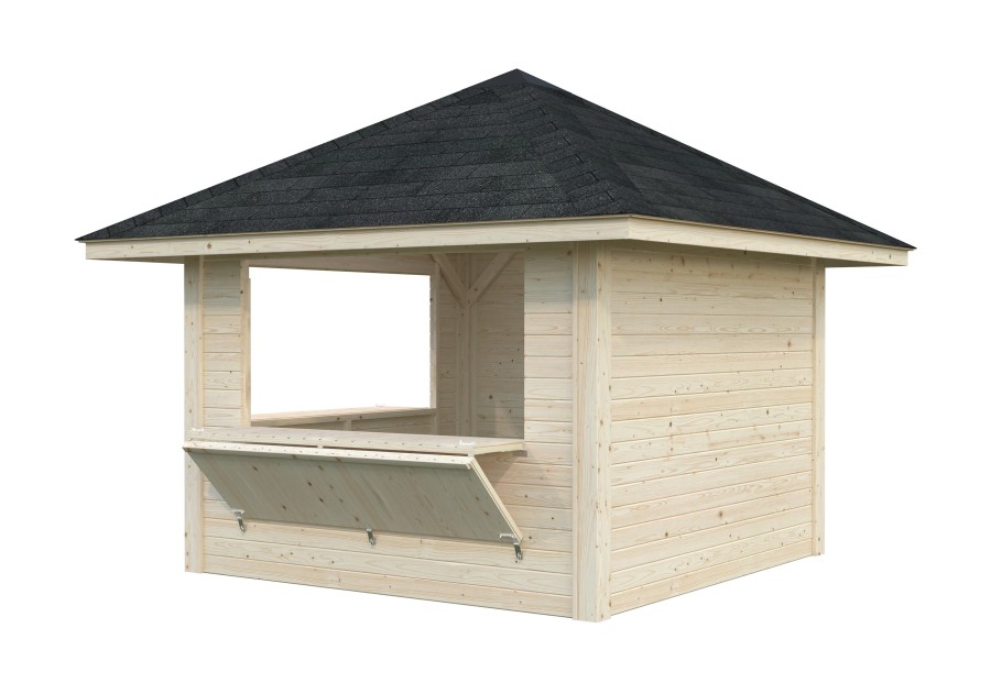 Pawilon handlowy BIANCA83 3.0x3.0m [set 105, seria CONNECT]