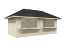 Pawilon handlowy BIANCA166 5.88x3.0m [set 111, seria CONNECT]