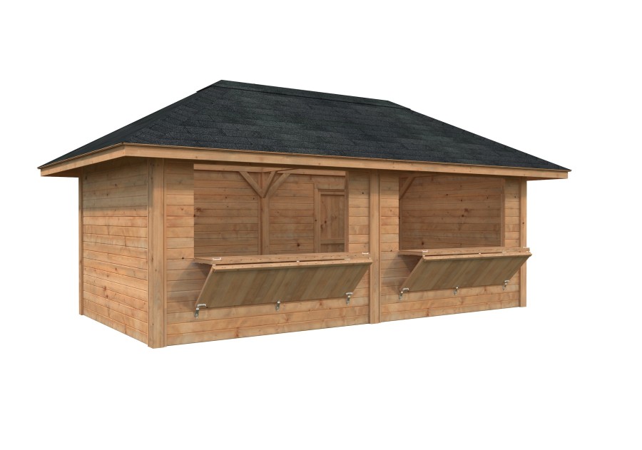 Pawilon handlowy BIANCA166 5.88x3.0m [set 111, seria CONNECT]