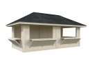 Pawilon handlowy BIANCA166 5.88x3.0m [set 112, seria CONNECT]