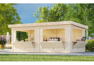 Pawilon handlowy LENNA166 5.88x3.0m [set 312, seria CONNECT]