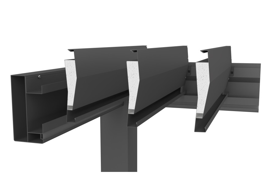 Pergola ogrodowa metalowa 3.5x3.0m