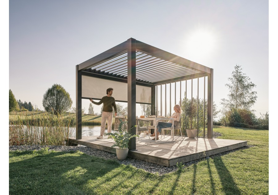 Pergola ogrodowa metalowa 4.0x3.0m