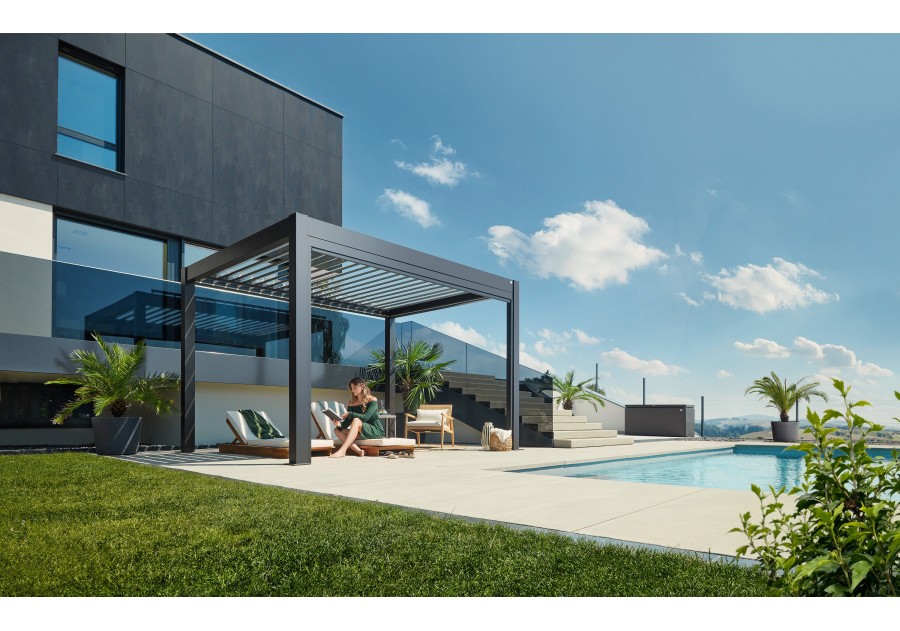 Pergola ogrodowa metalowa 4.0x3.0m