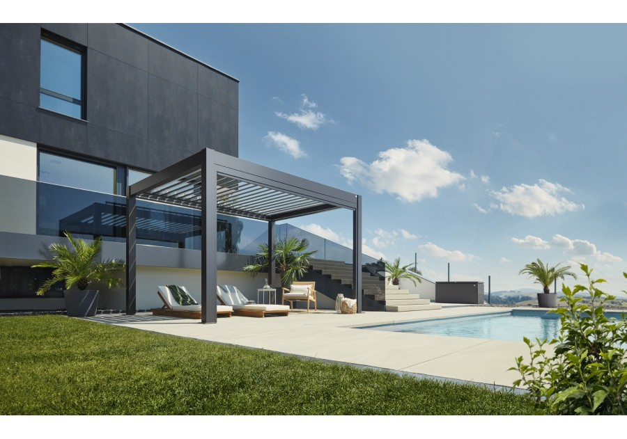 Pergola ogrodowa metalowa 4.0x3.0m