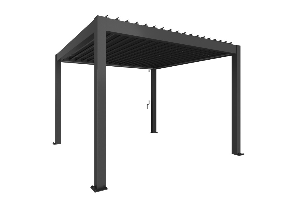Pergola ogrodowa metalowa 3.5x3.5m Pergola ogrodowa metalowa 3.5x3.5m