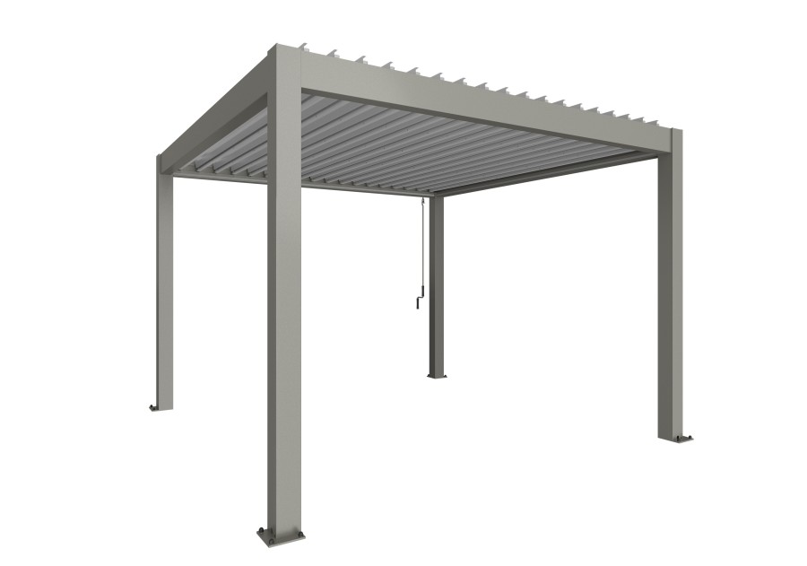Pergola ogrodowa metalowa 3.5x3.5m