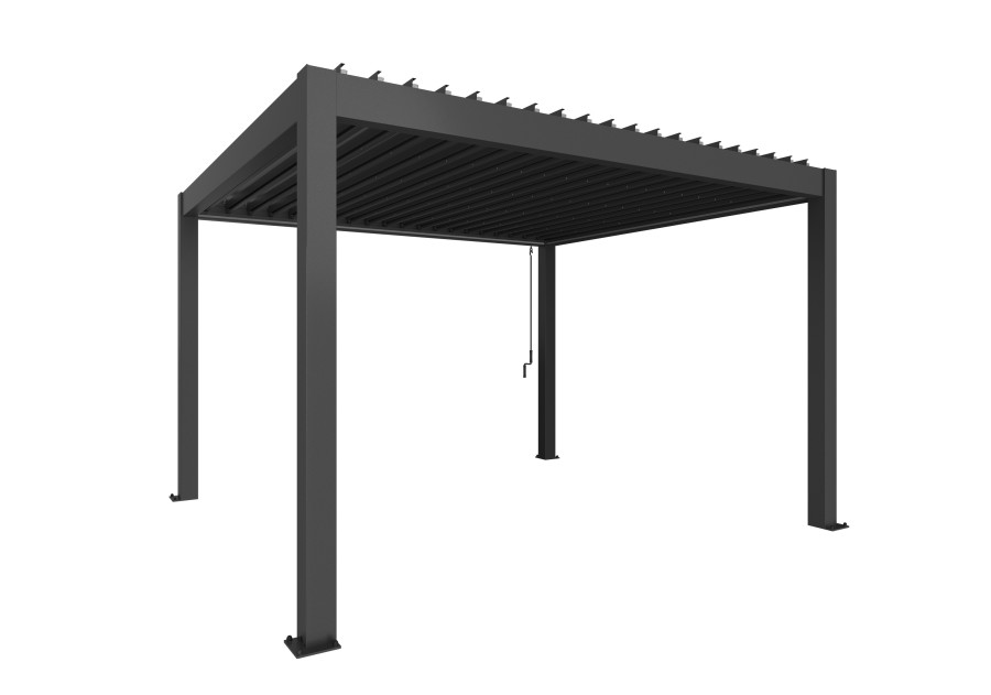 Pergola ogrodowa metalowa 4.0x3.5m