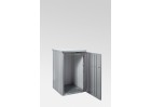 Modułowy metalowy schowek na kubły na śmieci ALEX, 0.80x0.88m