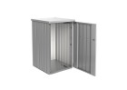 Modułowy metalowy schowek na kubły na śmieci ALEX, 0.80x0.88m