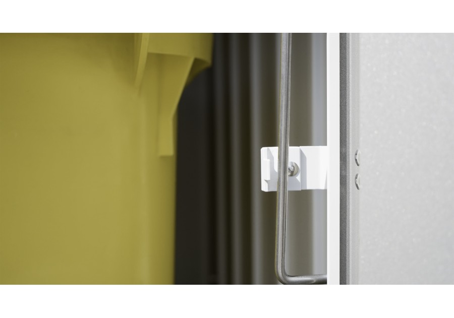 Podwójny schowek na kubły na śmieci ALEX Duo, 1.47x0.88m