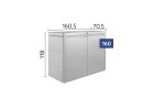 Metalowa szafka do przechowywania HIGHBOARD 160, 1.60x0.70m