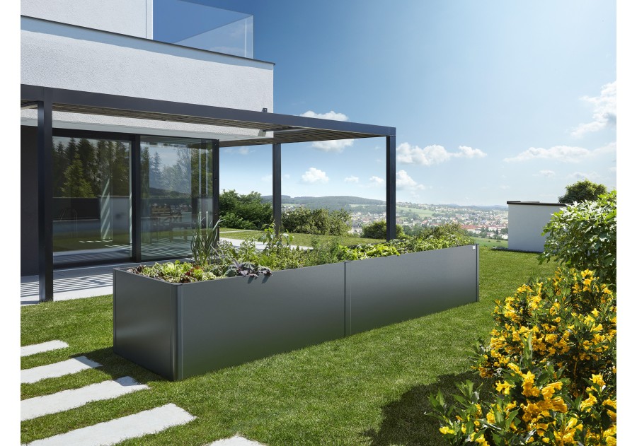 Metalowa grządka podwyższona HOCHBEET, 1.0x1.0m