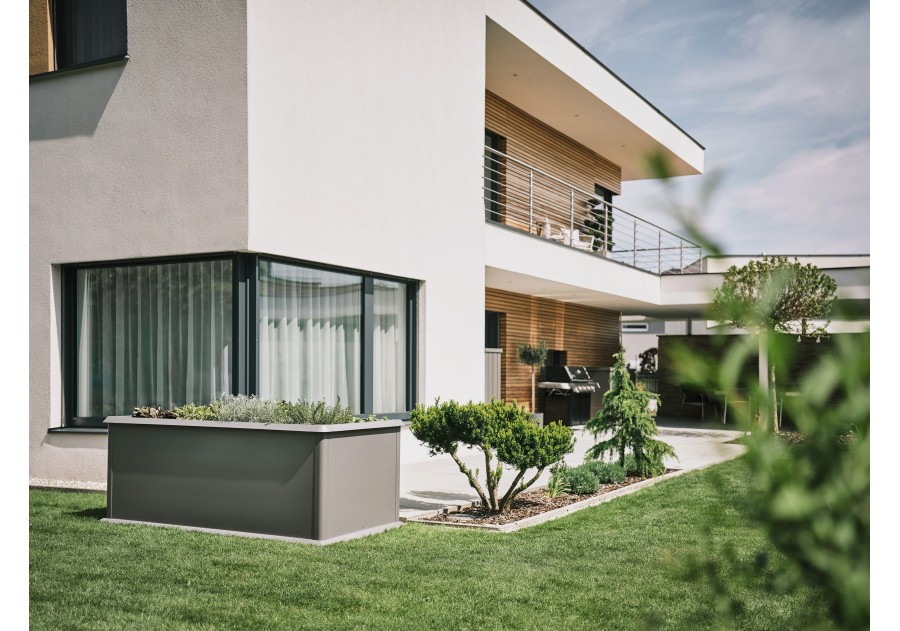 Metalowa grządka podwyższona HOCHBEET, 2.0x1.0m