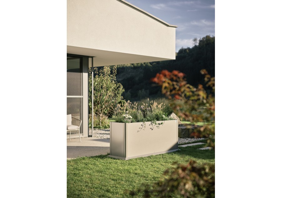 Metalowa grządka podwyższona HOCHBEET, 2.0x1.0m