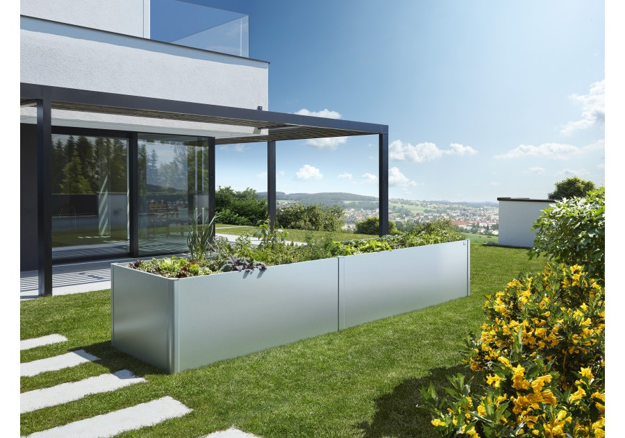 Metalowa grządka podwyższona HOCHBEET, 2.0x2.0m