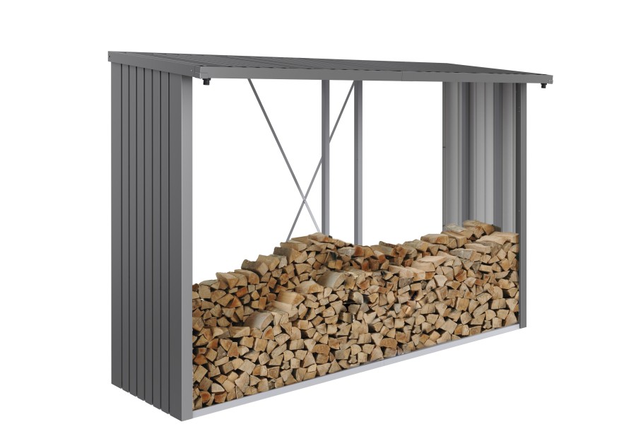 Metalowa drewutnia WOODSTOCK 300, 3.00x1.02m