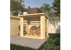 Drewutnia ogrodowa V2 z drewna 28 mm | Domki Sodas