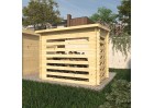 Drewutnia ogrodowa V2 z drewna 28 mm | Domki Sodas