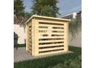 Drewutnia ogrodowa V2 z drewna 28 mm | Domki Sodas