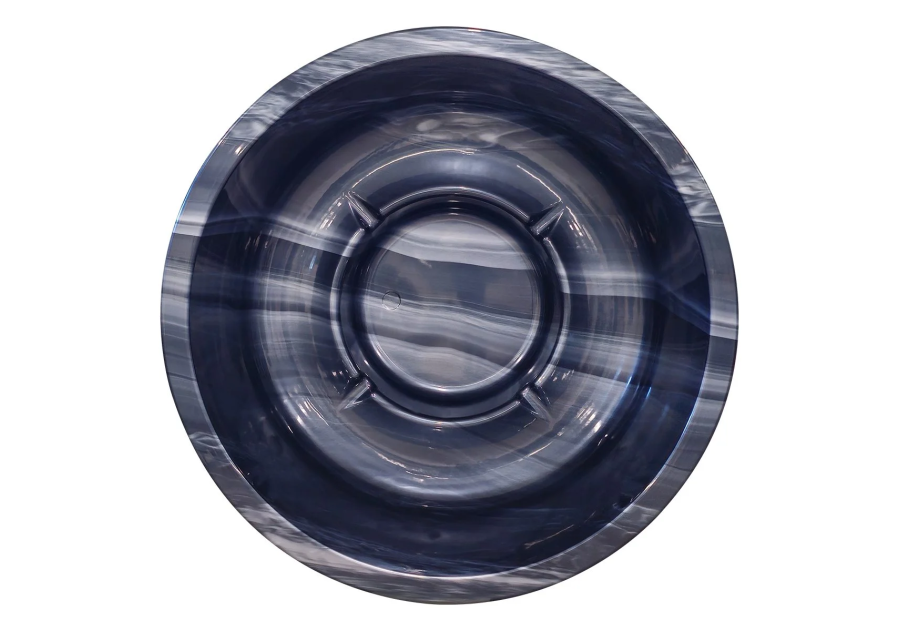 Balia kąpielowa akrylowa okrągła z zewnętrznym piecem 26kW, 2.01m