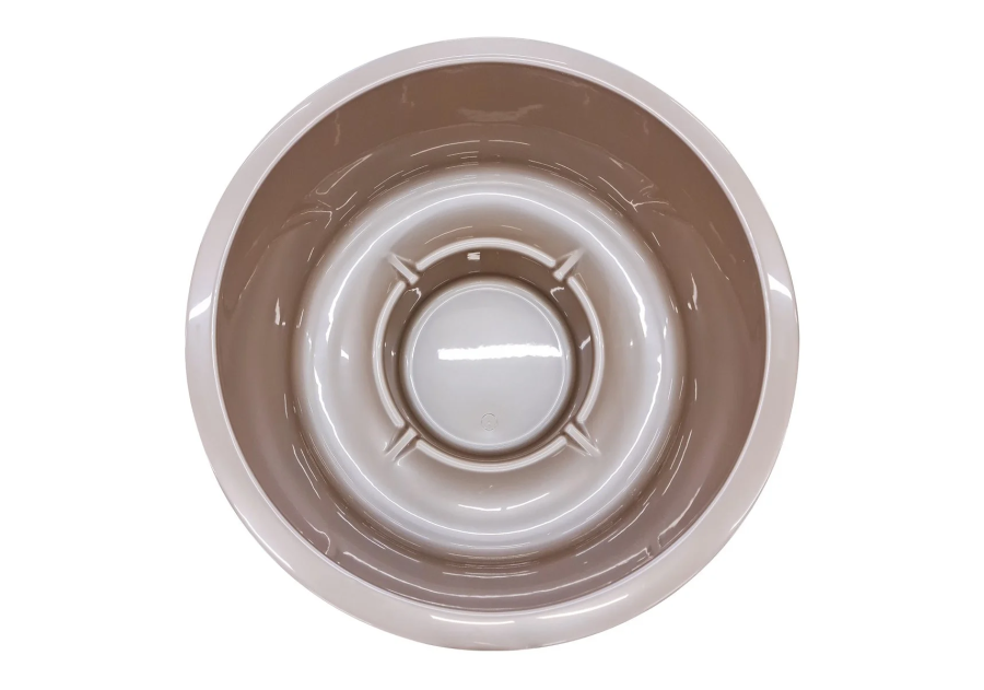 Balia kąpielowa akrylowa okrągła z zewnętrznym piecem 26kW, 2.01m