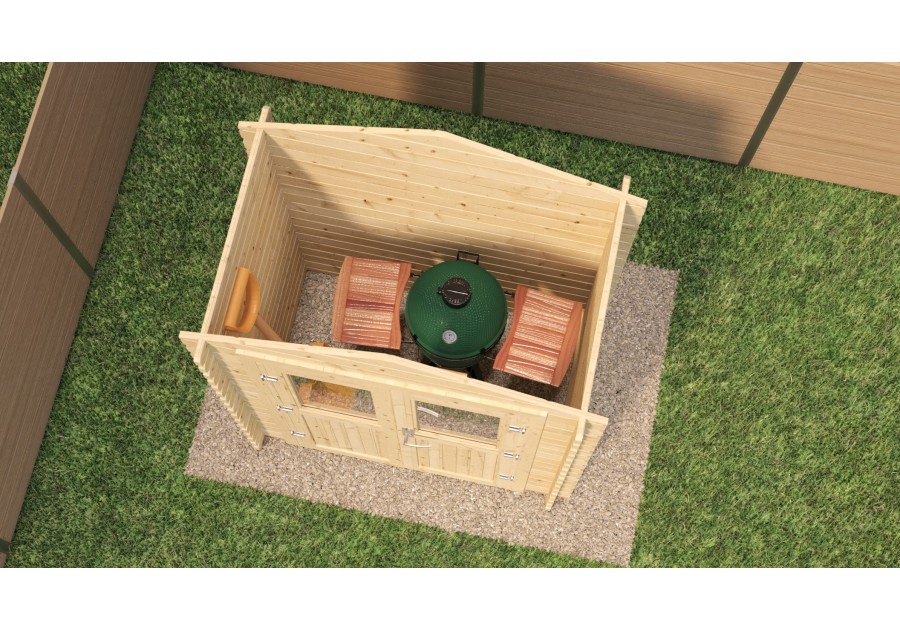 Domek ogrodowy MINI G1 1.8x1.2m 28mm