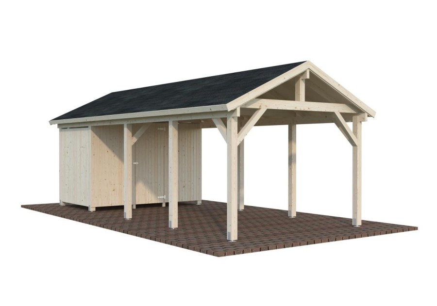 Wiata drewniana ROBE231+ 3.15x7.32m