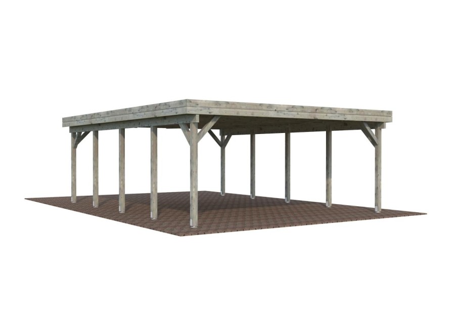 Wiata drewniana KARL406 6.0x7.62m