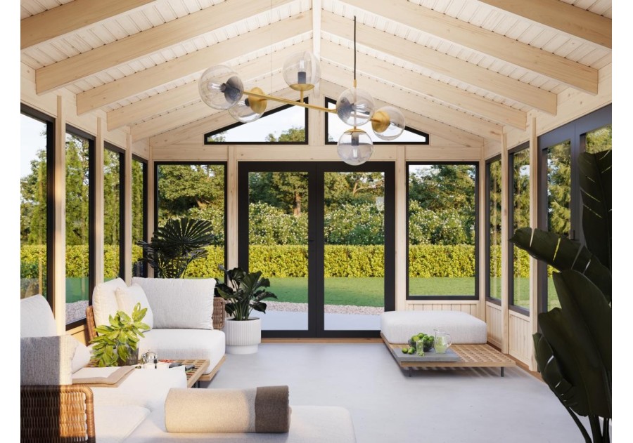 Altana nowoczesna ISABELLA222, 4.0x6.0m