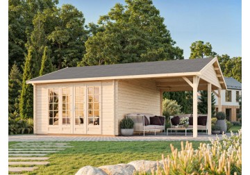 Domek ogrodowy IREN190+ 6.7 x 5.7m 44mm