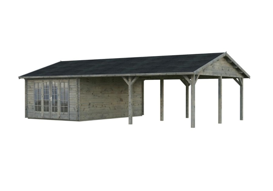 Domek ogrodowy IREN190++ 9.76 x 5.7m 44mm