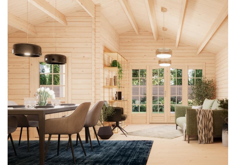 Domek ogrodowy IREN219+ 5.3 x 5.7m 44mm