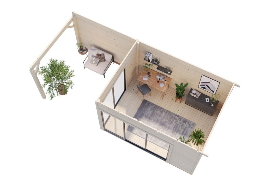 Altana nowoczesna ANDREA112+, 6.9x3.0m 44mm