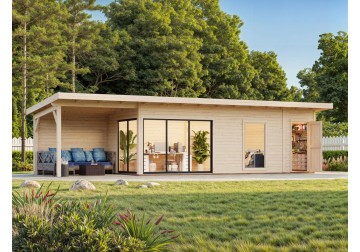 Altana nowoczesna Andrea 211 z tarasem 7.9m2, 10,38x3m