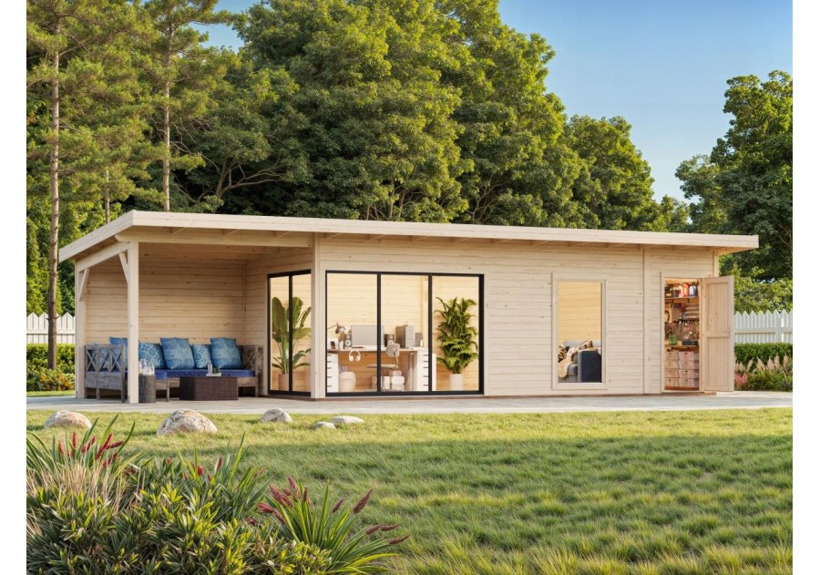 Altana nowoczesna Andrea 211 z tarasem 7.9m2, 10,38x3m