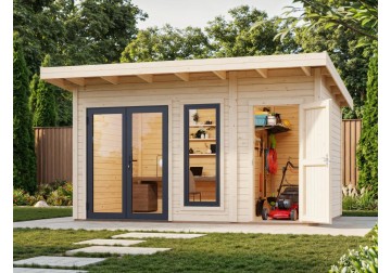 Domek ogrodowy AURELIA124, 4.36x3.0m 44mm