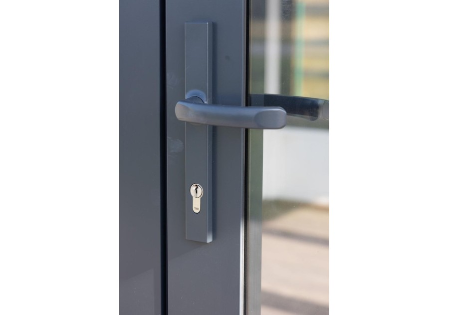 Domek ogrodowy Aurelia 152 z tarasem 7.9m2, 8.33x3m 44mm